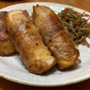 甘辛ーい肉巻き厚揚げ